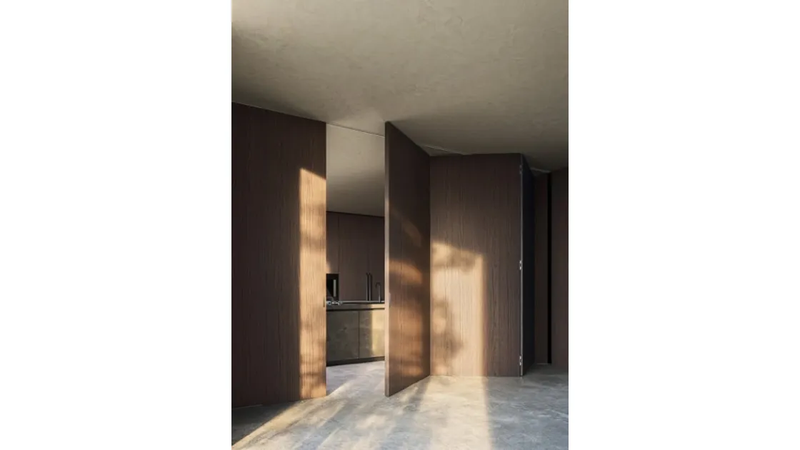 Indoor rotating-sliding door by ADL Tesa
