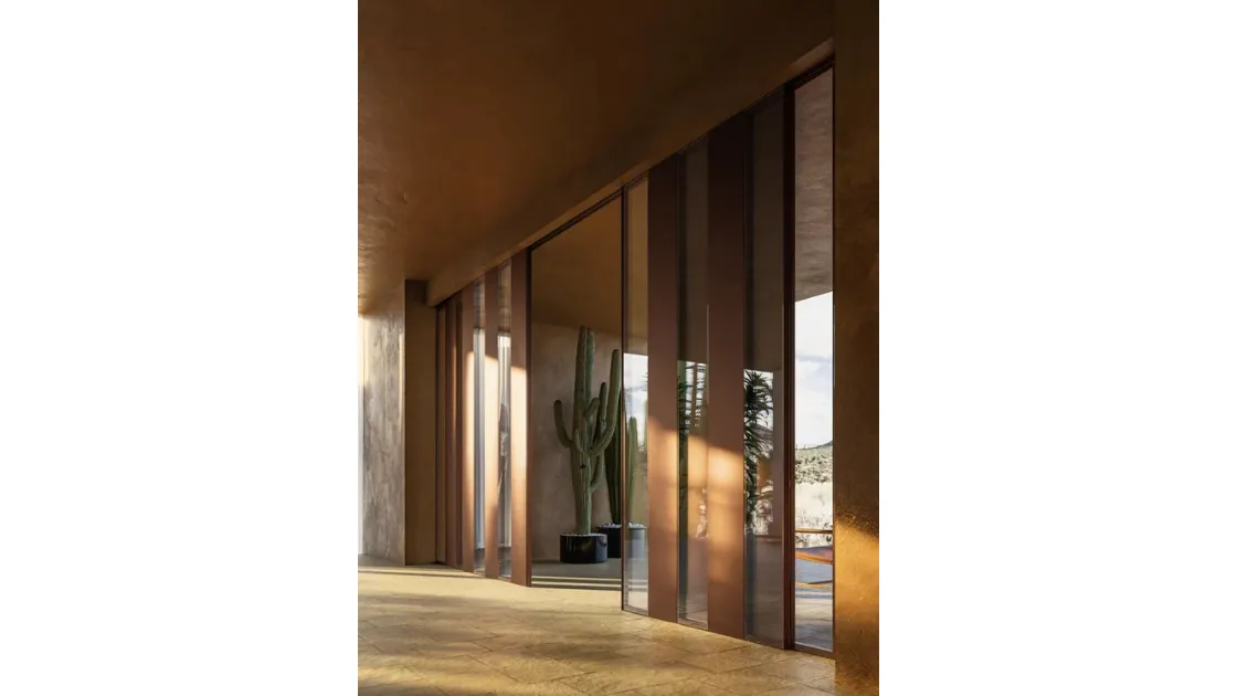 Indoor sliding door Wall Code Shadow by ADL
