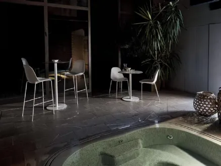 Club High and Low Outdoor Coffee Table by Bontempi