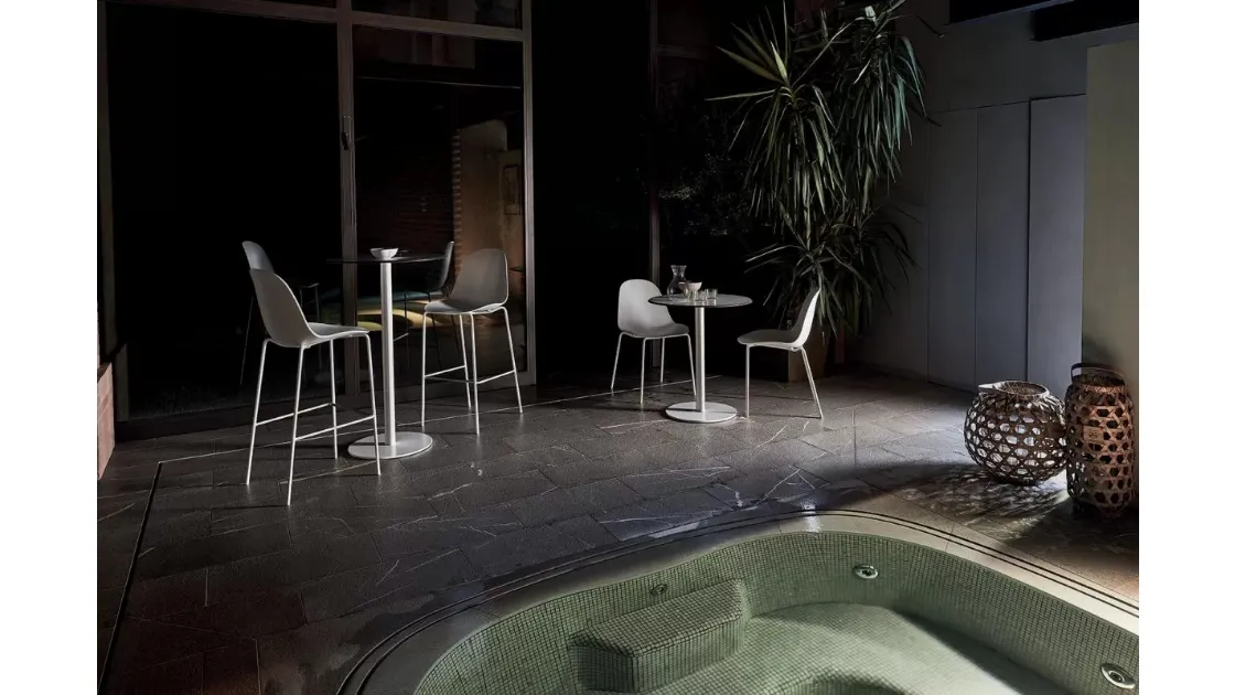 Club High and Low Outdoor Coffee Table by Bontempi